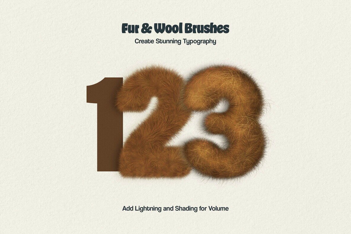 Multi App Fur Brushes 4