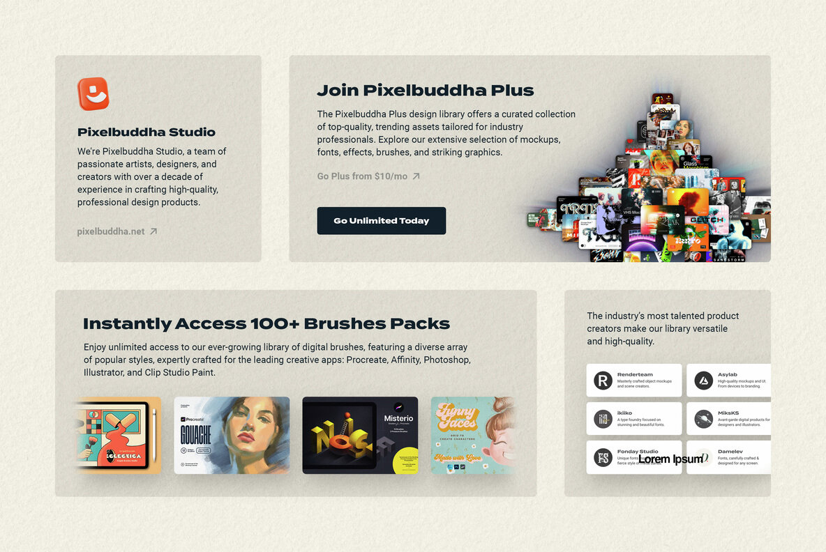 Multi App Fur Brushes 6