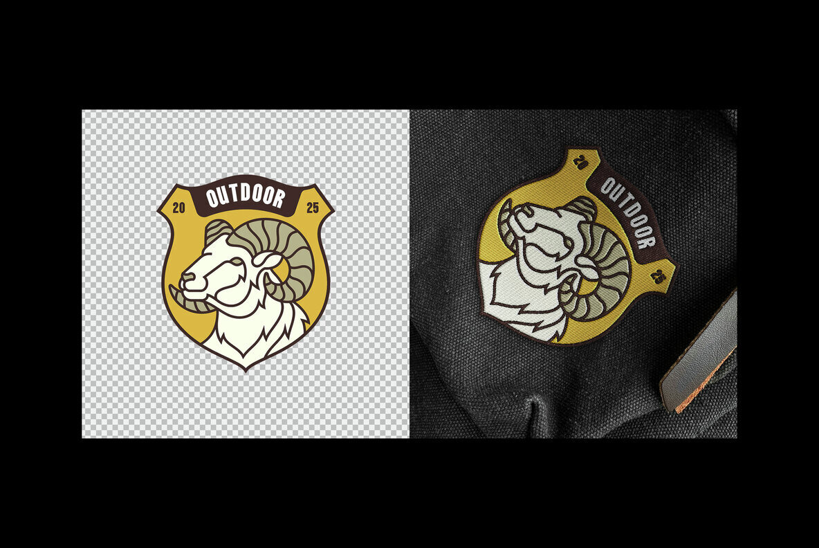 Backpack Patch Mockup 3