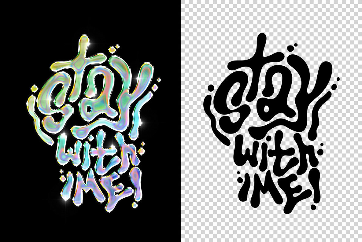 Celestial Chrome Text and Logo Effect 2