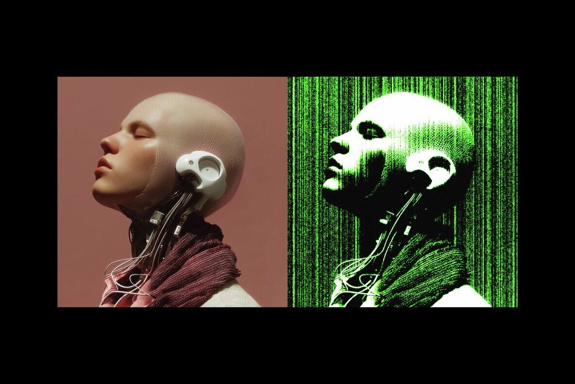 Cyber Screen Photo Effect 2