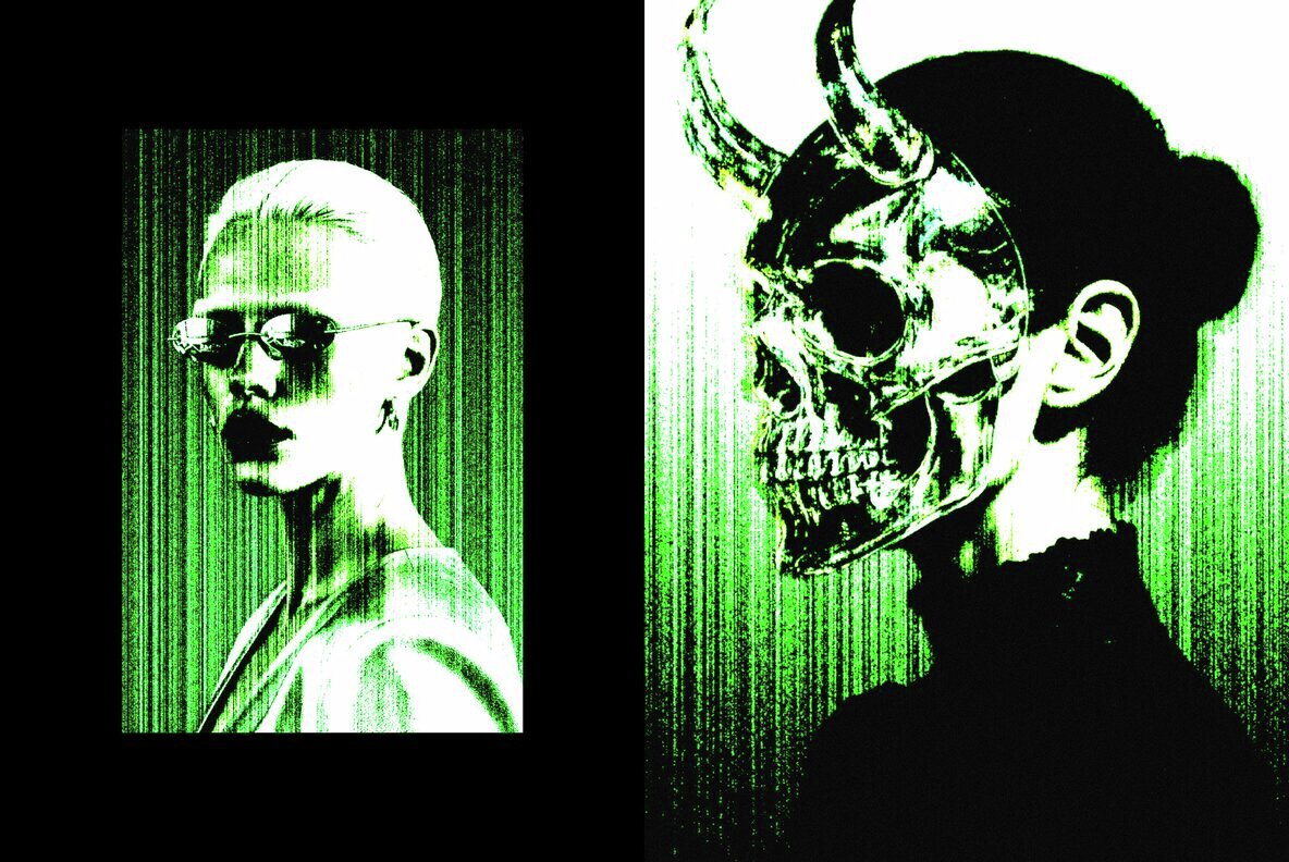 Cyber Screen Photo Effect 4