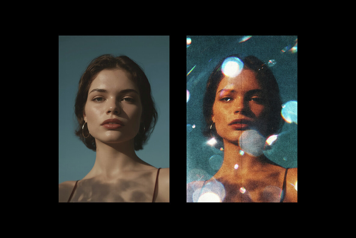 Vintage Bokeh Leak Photo Effect 2