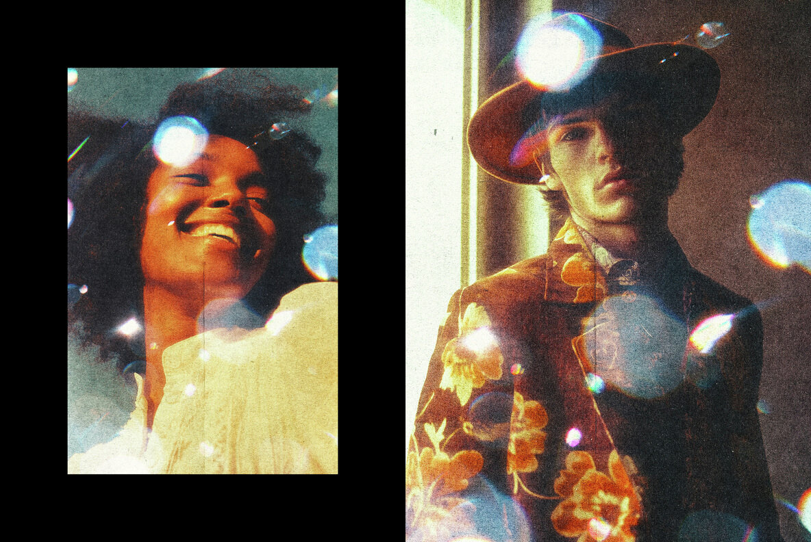 Vintage Bokeh Leak Photo Effect 4