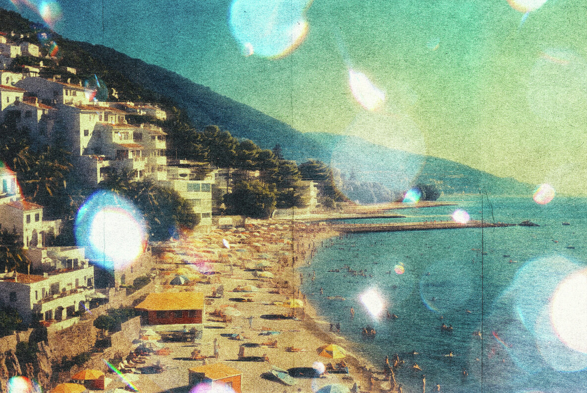 Vintage Bokeh Leak Photo Effect 7