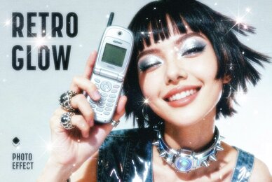 Stars Soft Glowing Photo Effect