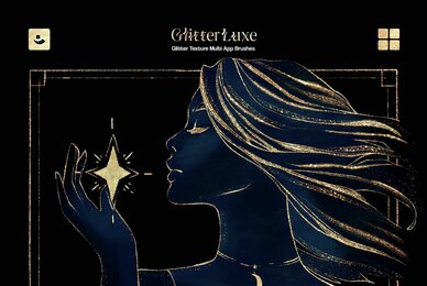 Multi App Glitter Texture Brushes