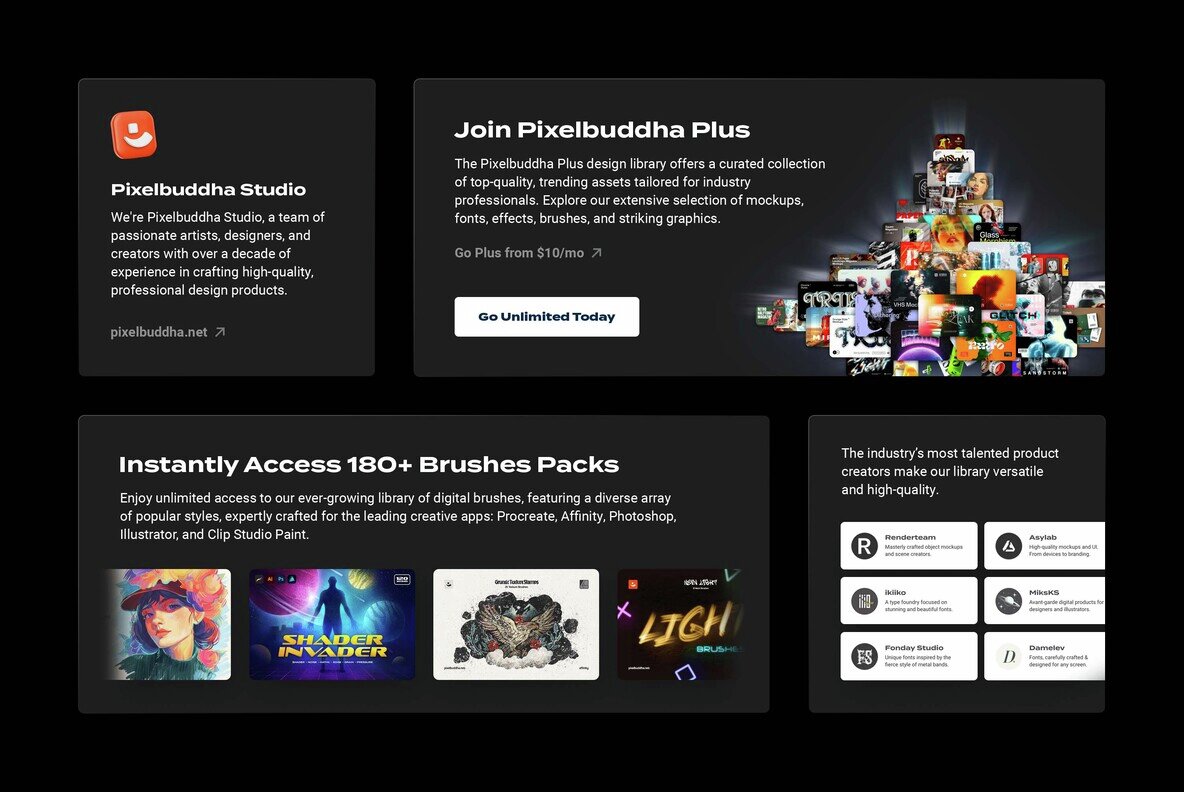 Multi App Glitter Texture Brushes 6