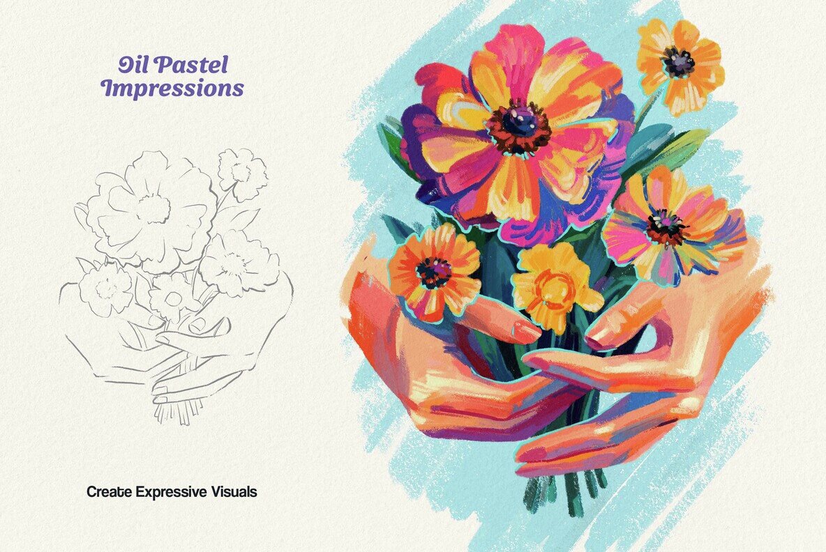 Oil Pastel Brushes All Apps 5