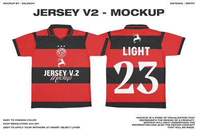 Jersey V2 Mockup