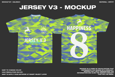 Jersey V3 Mockup