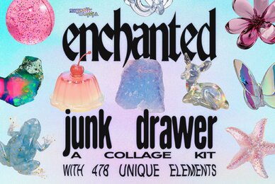 Enchanted Junk Drawer Collage Kit