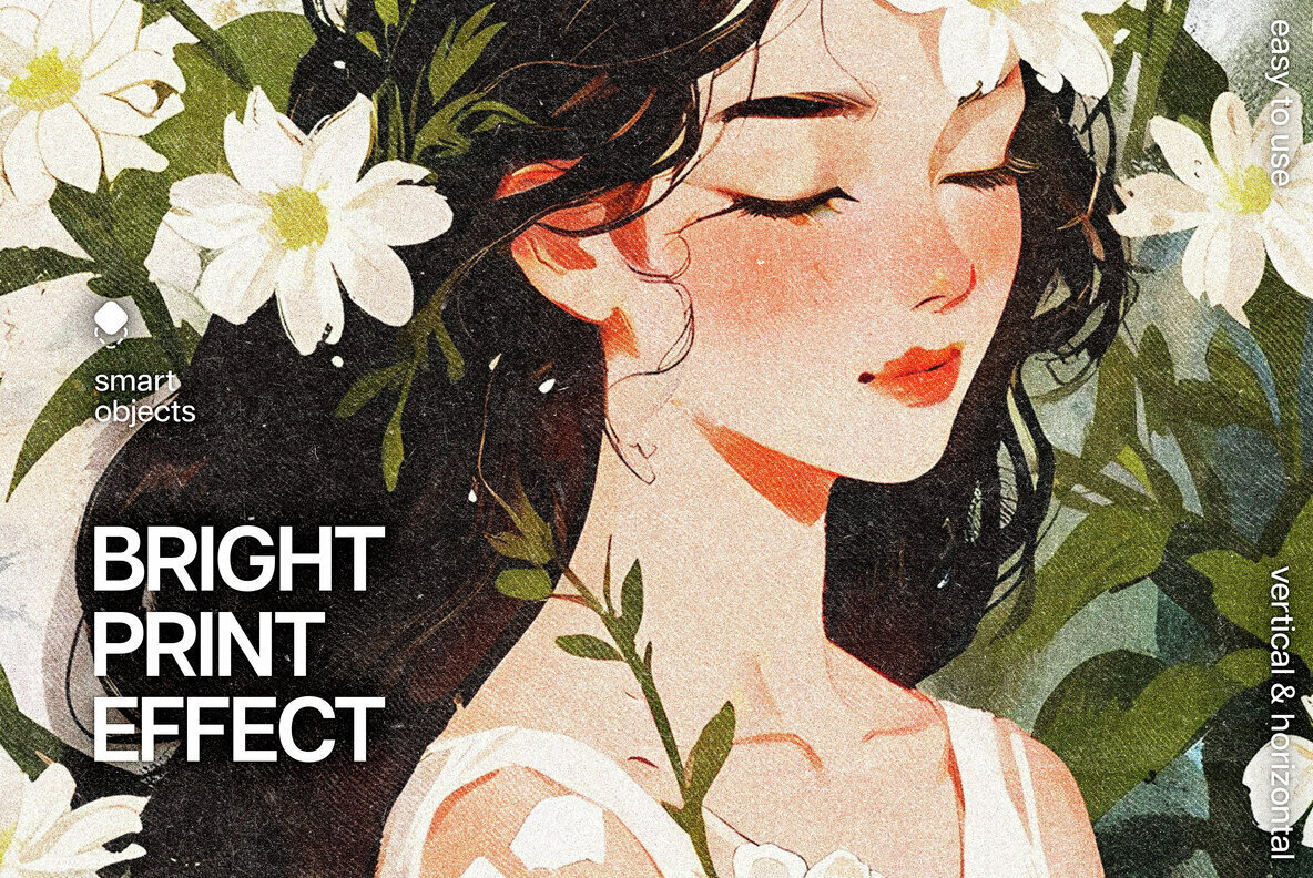 Bright Print Halftone Effect 1