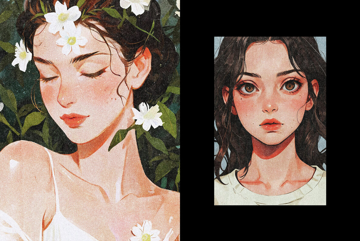 Bright Print Halftone Effect 5