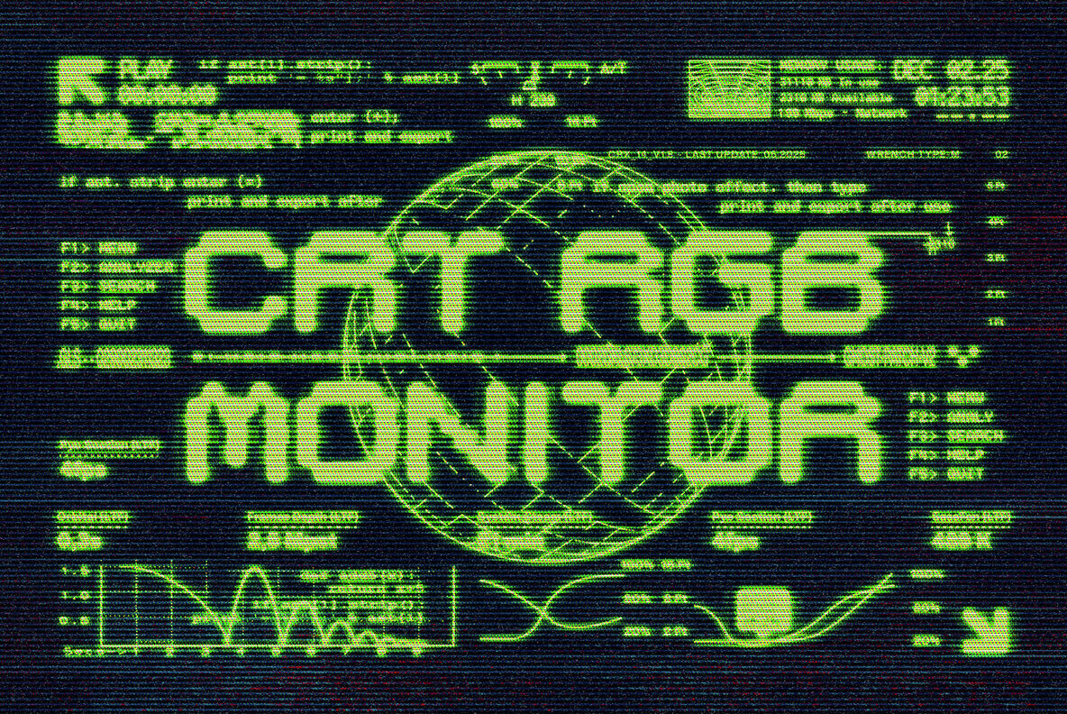 CRT Glowing Screen Text Effect 1