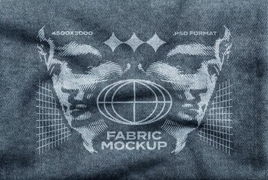 Fabric Print Mockup