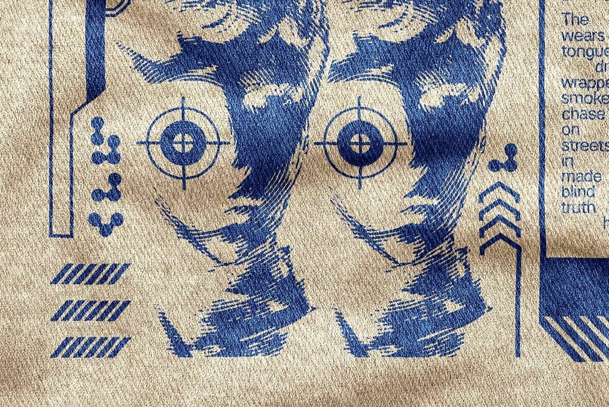 Fabric Print Mockup 3