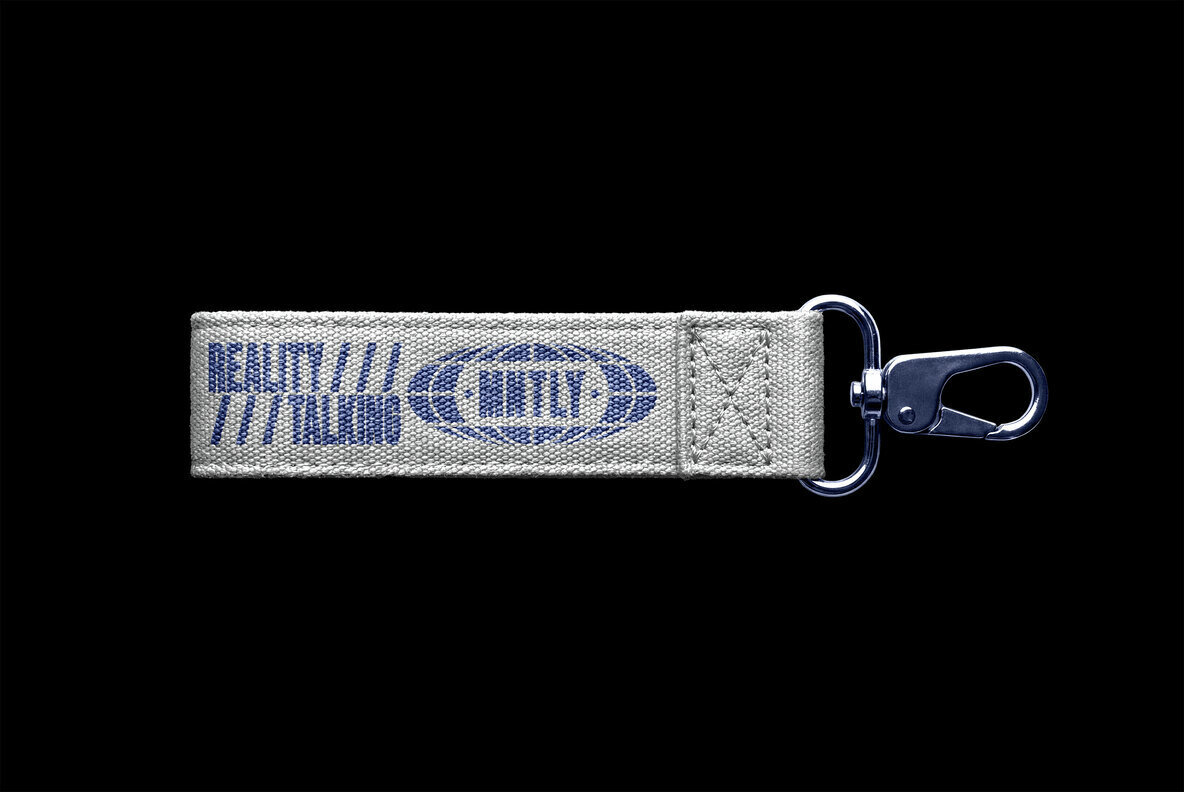 Textile Strap Keychain Mockup 2