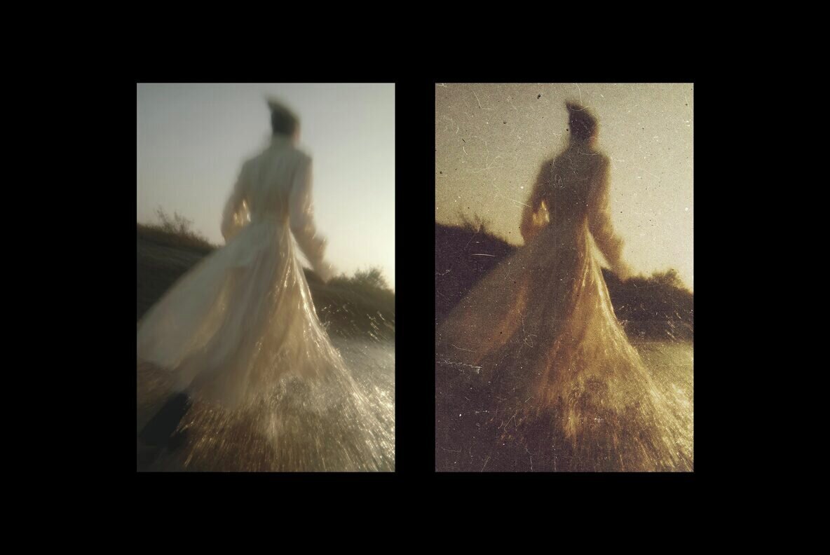 Faded Vintage Postcard Photo Effect 2