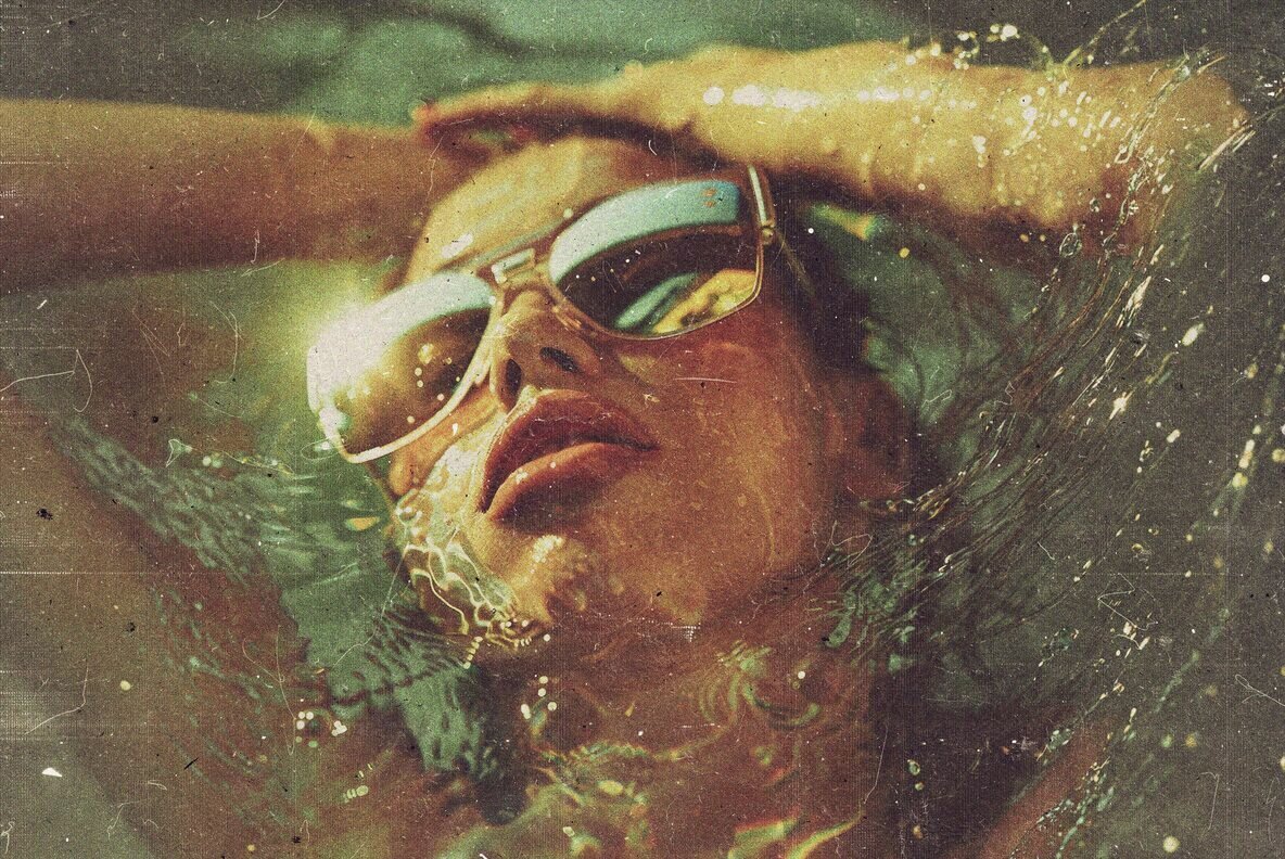 Faded Vintage Postcard Photo Effect 3