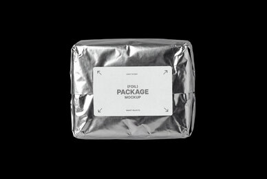 Foil Package Mockup