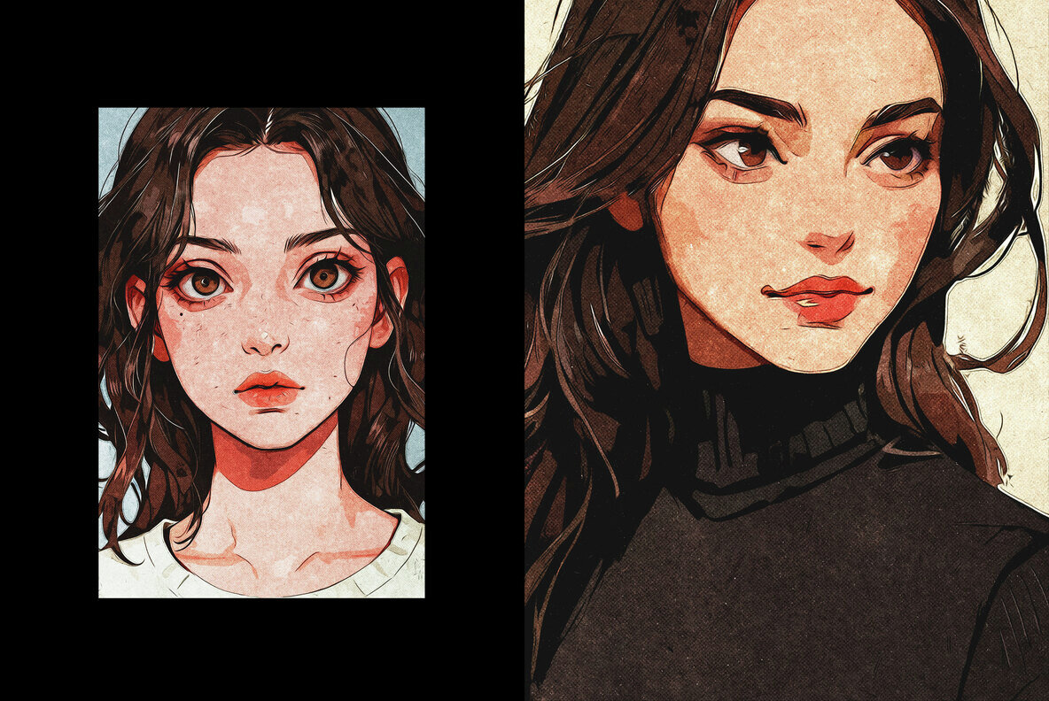 Vintage Paint Photo Effect 4