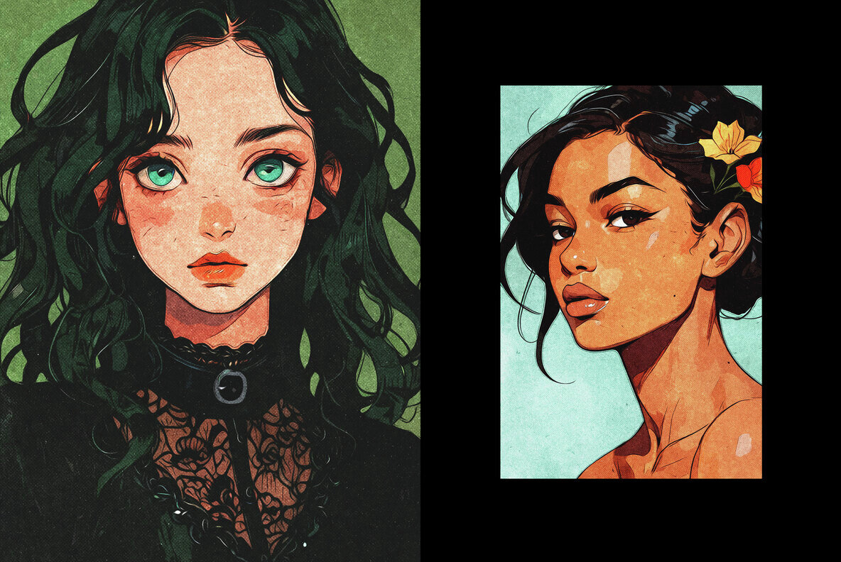 Vintage Paint Photo Effect 5