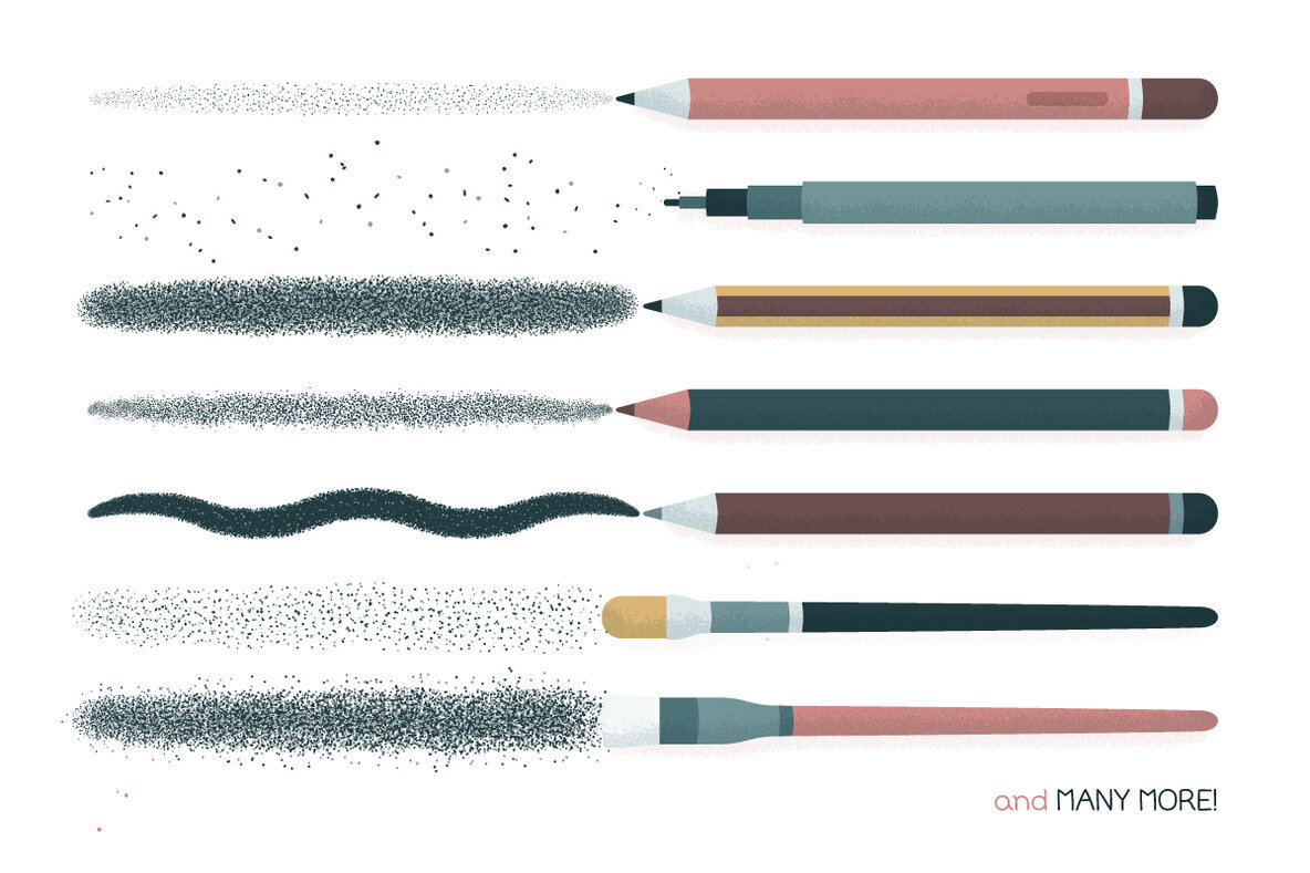 Grain   Speckle Brushes 3