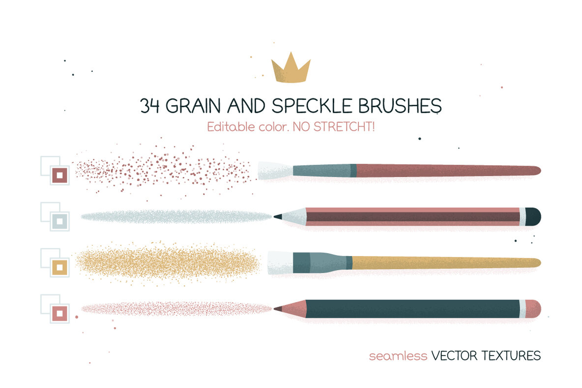 Grain   Speckle Brushes 4
