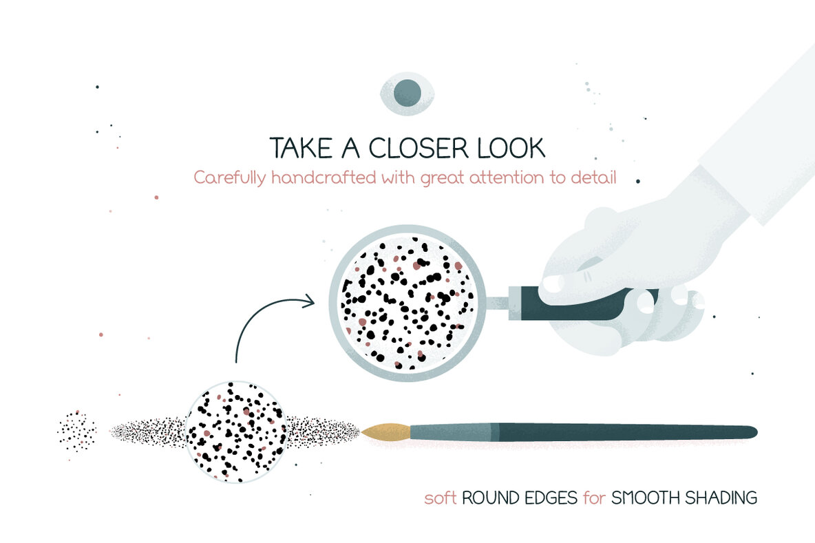 Grain   Speckle Brushes 6