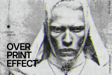 Grunge Overprint Photo Effect