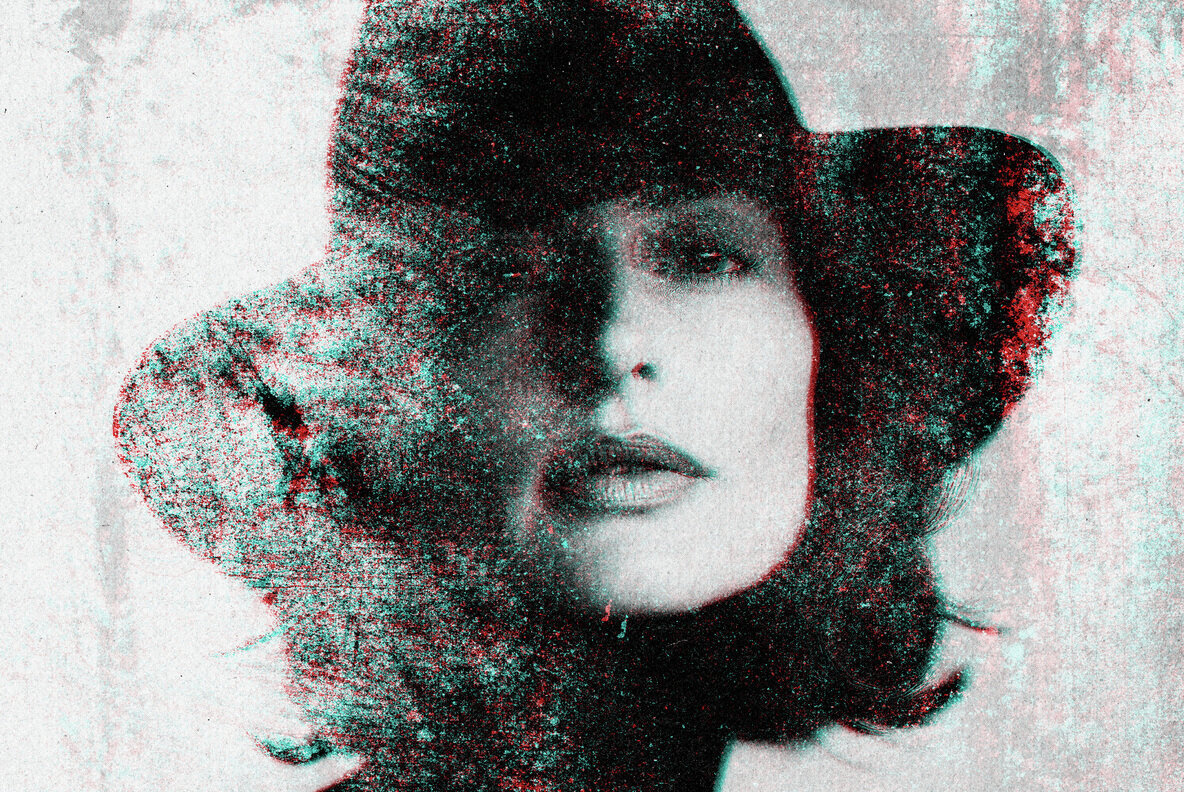 Grunge Overprint Photo Effect 3