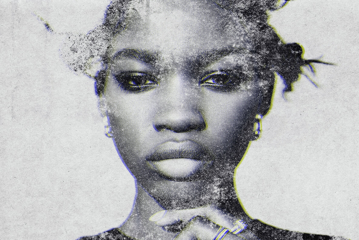 Grunge Overprint Photo Effect 6