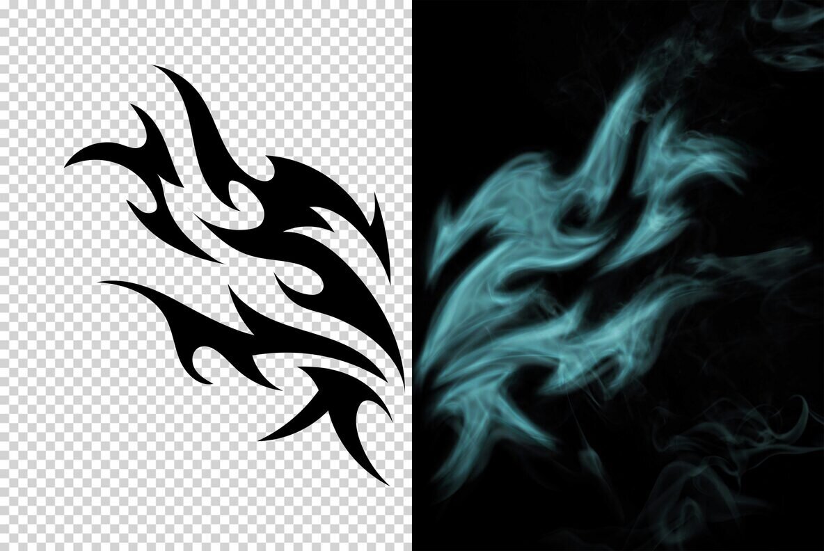 Smoke Text and Logo Effect 3