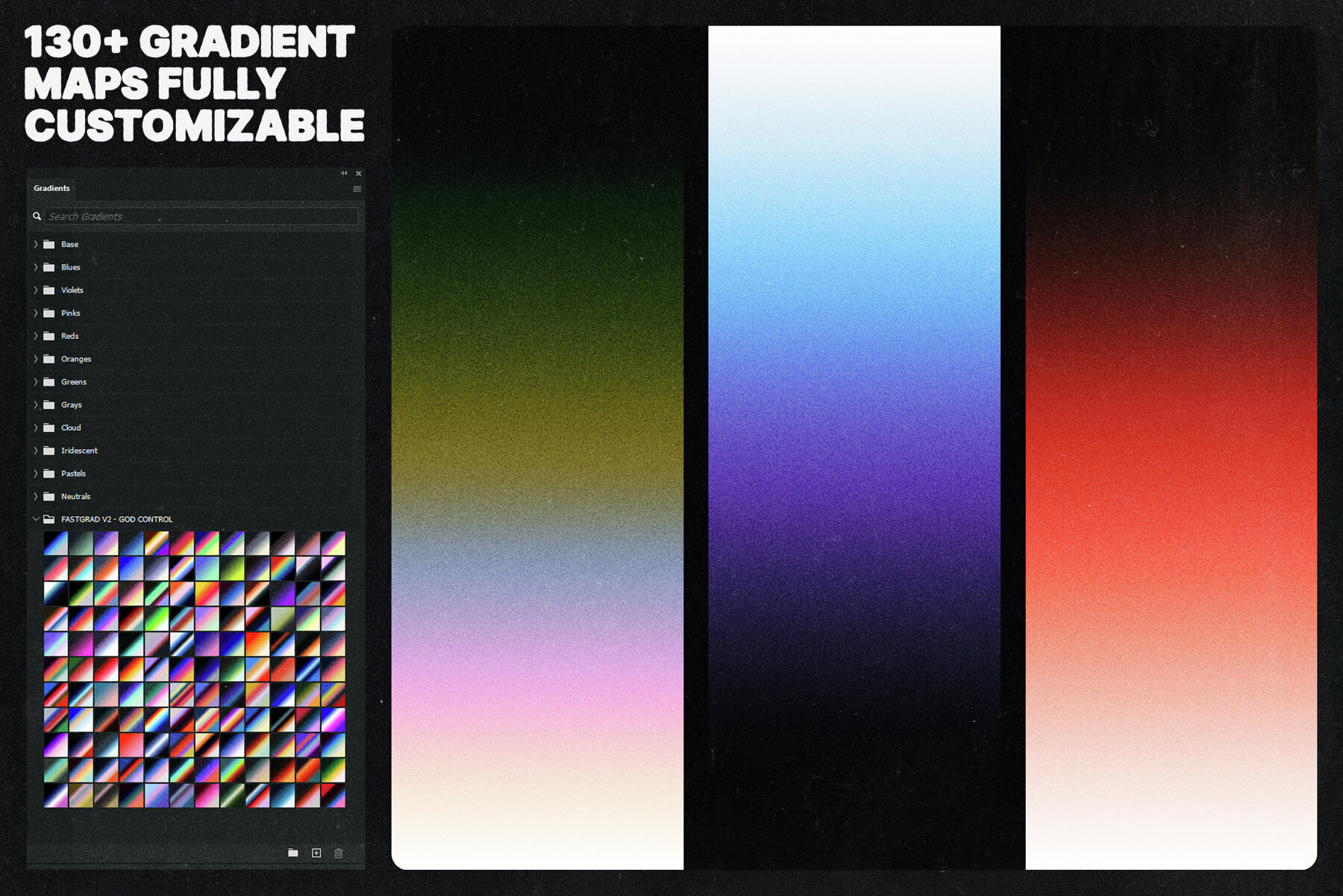 Fastgrad 2 - Photoshop Gradient Maps Gradients - YouWorkForThem