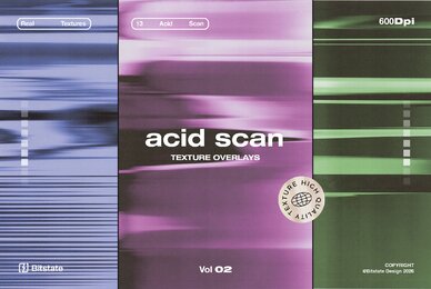 Acid Scan Texture Overlays Vol 02