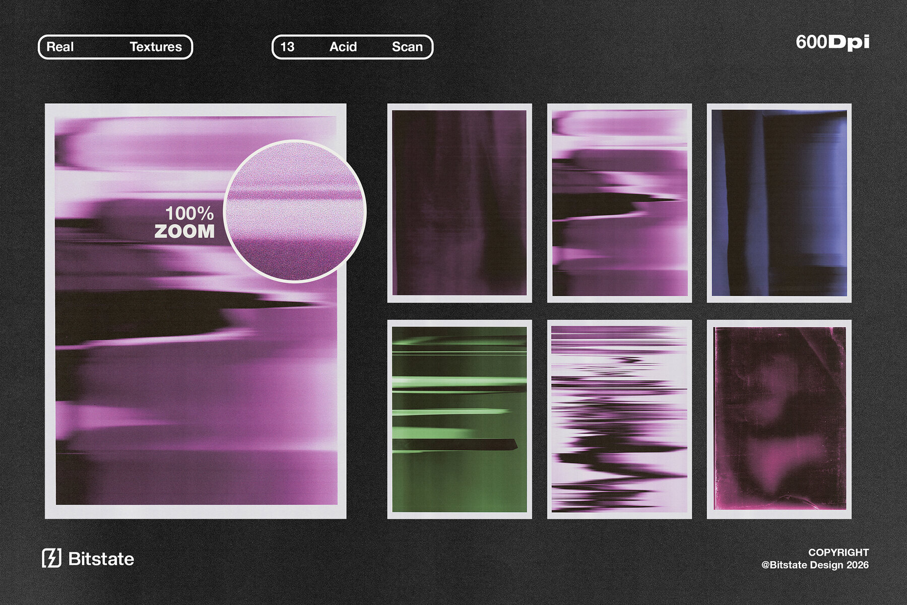 Acid Scan Texture Overlays Vol.02 Textures - YouWorkForThem