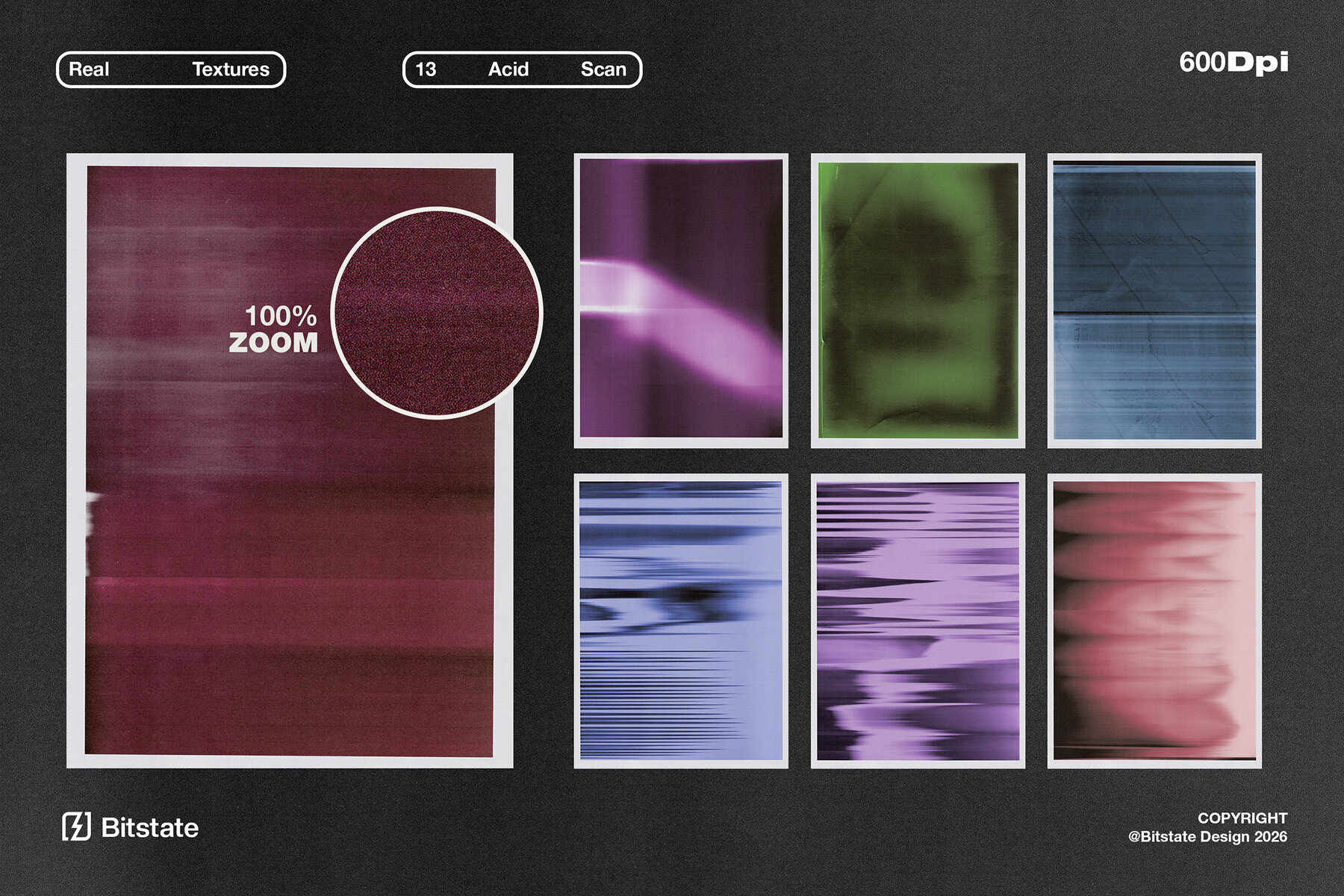 Acid Scan Texture Overlays Vol.02 Textures - YouWorkForThem