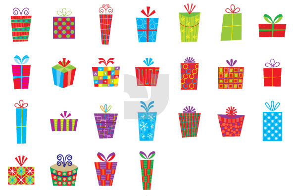 Christmas Gift Boxes 01 Christmas Gift Boxes 01
