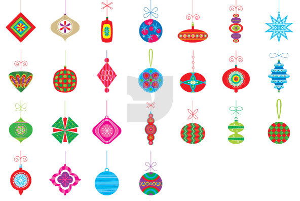 Christmas Ornaments 06 Christmas Ornaments 06