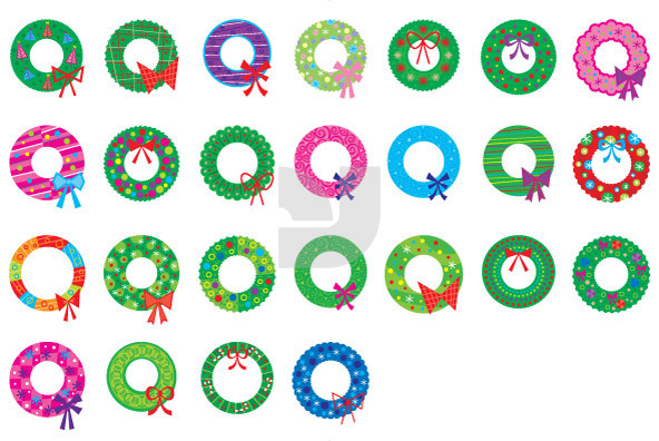 Christmas Wreaths 01 Christmas Wreaths 01