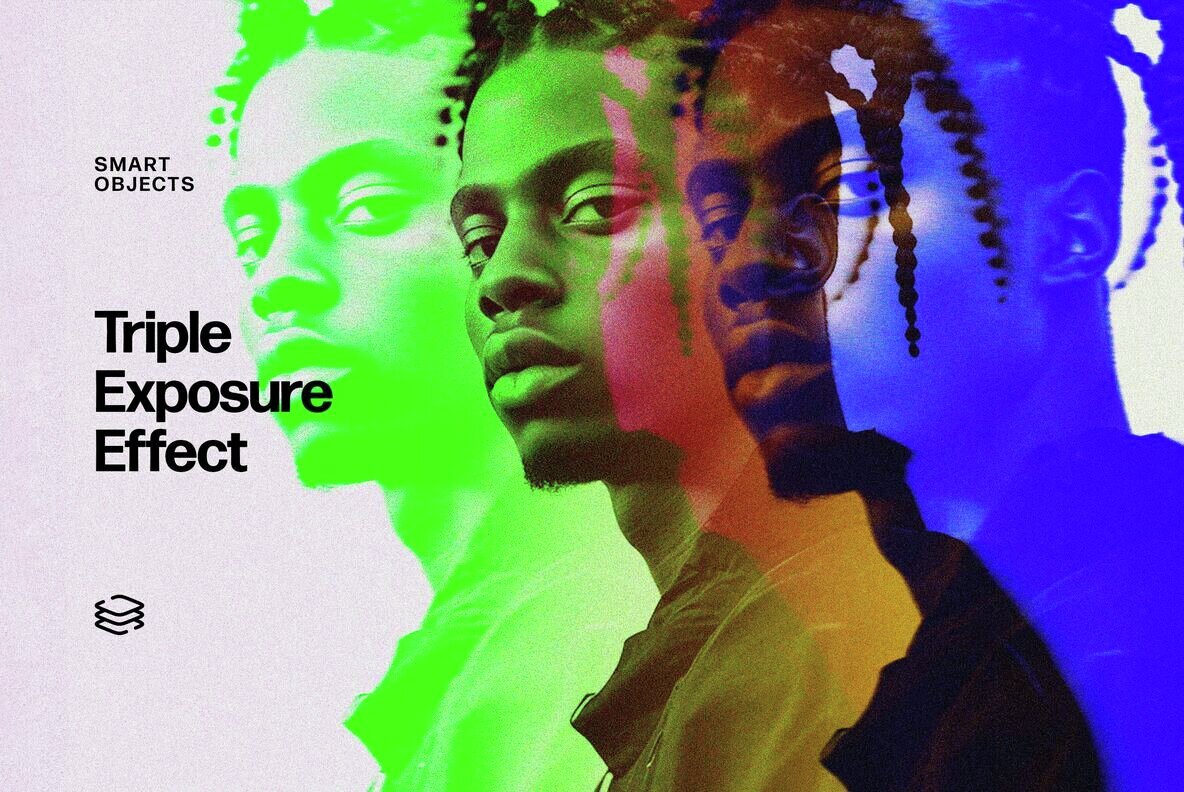 Triptography Triple Exposure Photo Effect - YouWorkForThem