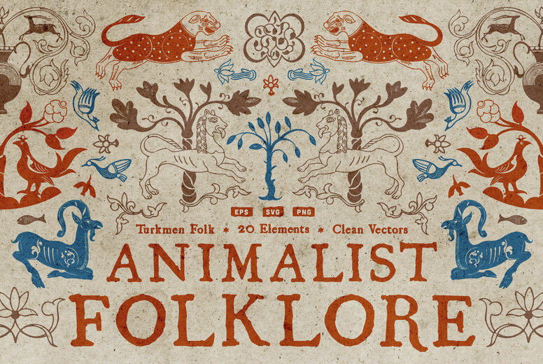 Folk Art Graphics - YouWorkForThem