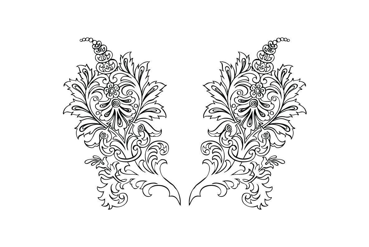 Hand Drawn Paisley Collection Hand Drawn Paisley Collection