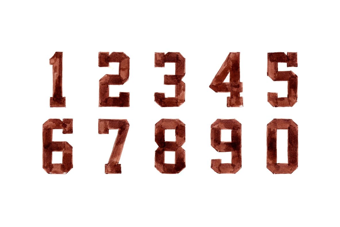 Hand Painted Athletic Type Hand Painted Athletic Type