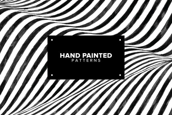 Hand Painted Patterns Graphics - YouWorkForThem