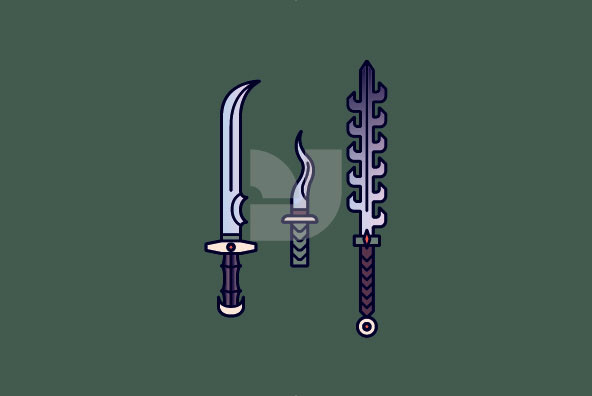 Kikarish Kingdom Weapons Kikarish Kingdom Weapons