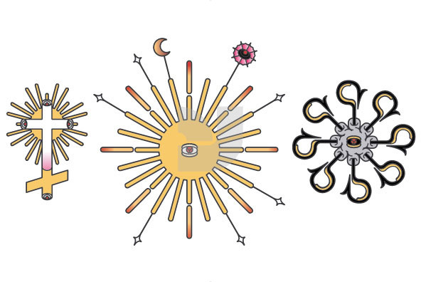 Tattoo Parlor Icons Tattoo Parlor Icons