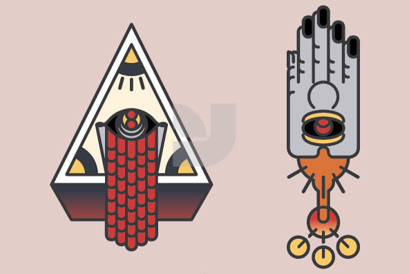 Tattoo Parlor Icons Tattoo Parlor Icons
