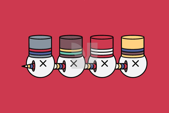 Twisted Christmas Elements A 12